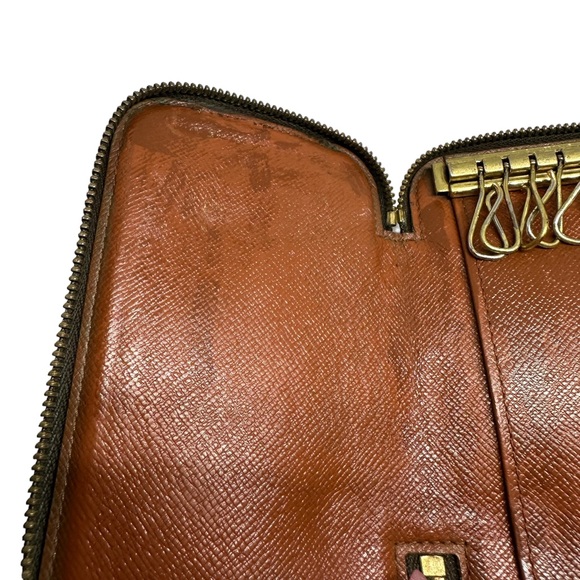 LOUIS VUITTON VINTAGE ZIPPY MONOGRAM 6 KEY CASE/CARD HOLDER - Picture 9 of 14